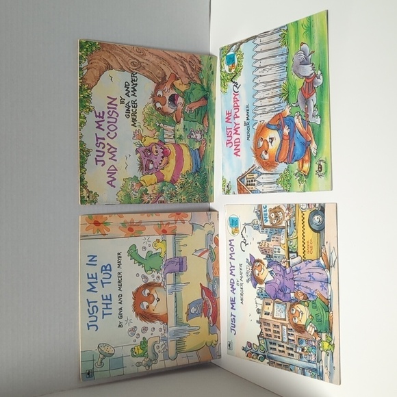 Mercer Mayer Paperback Book Just Me Set of 4 Books - Used - Picture 1 of 8
